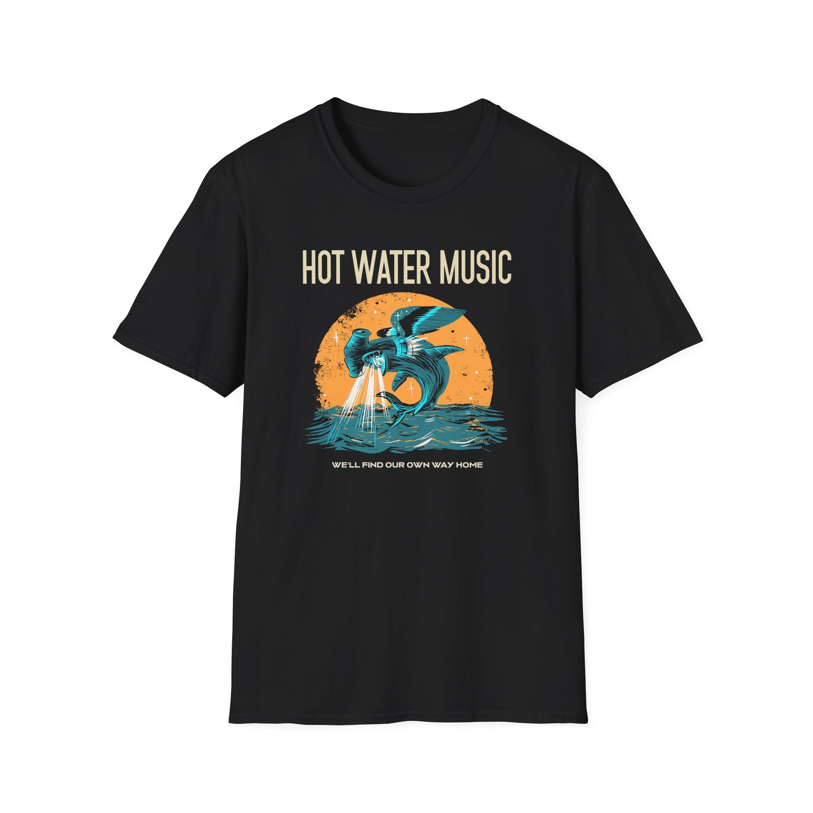 Hot Water Music Unisex Softstyle T-Shirt