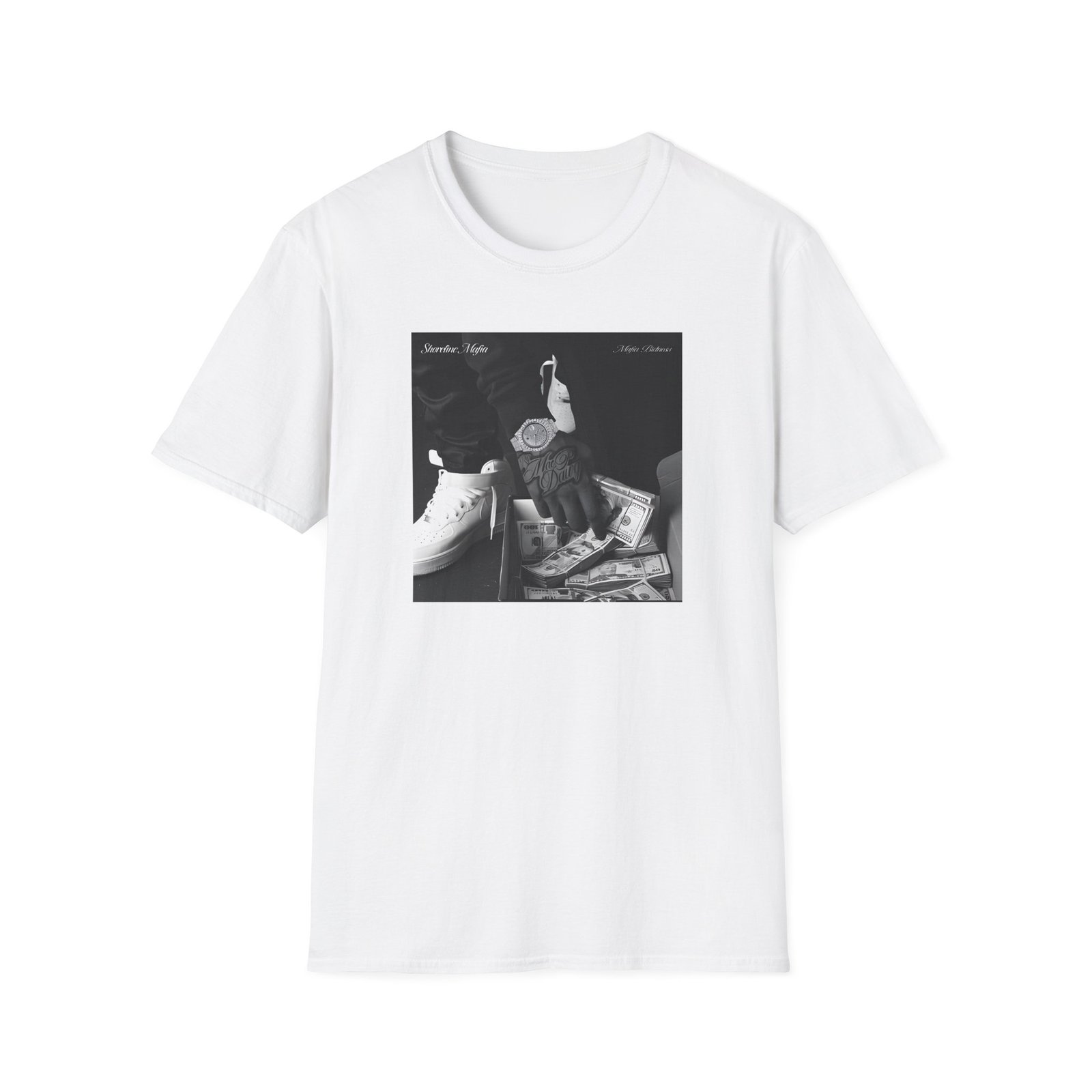 Shoreline Mafia Album Cover Unisex Softstyle T-Shirt