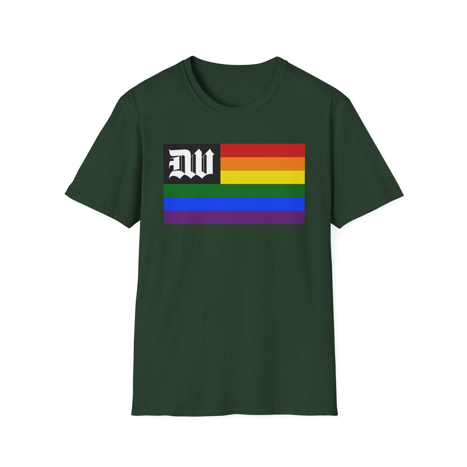 Deathwish Pride unisex softstyle t-shirt