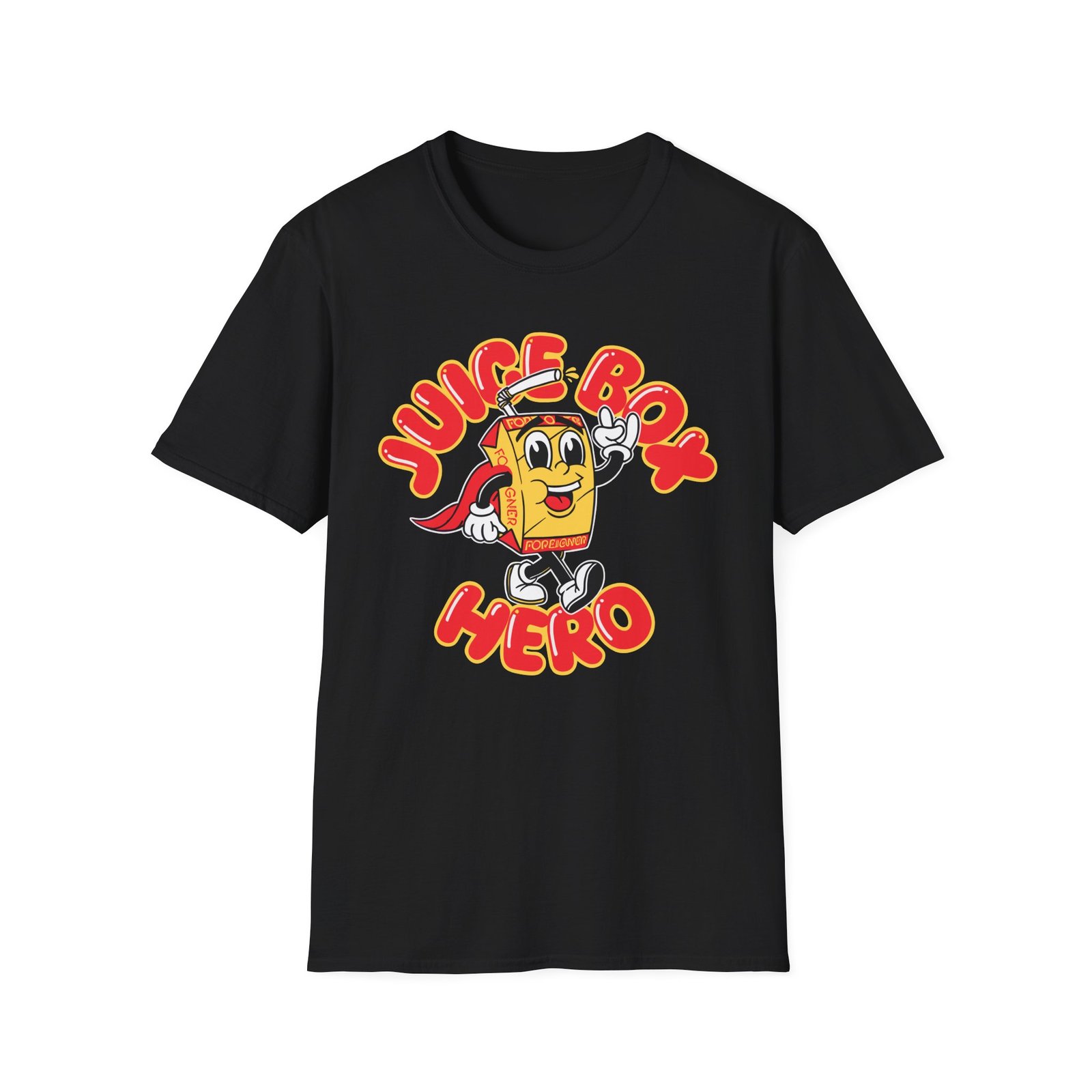 Foreigner Juicebox Hero Unisex Softstyle T-Shirt