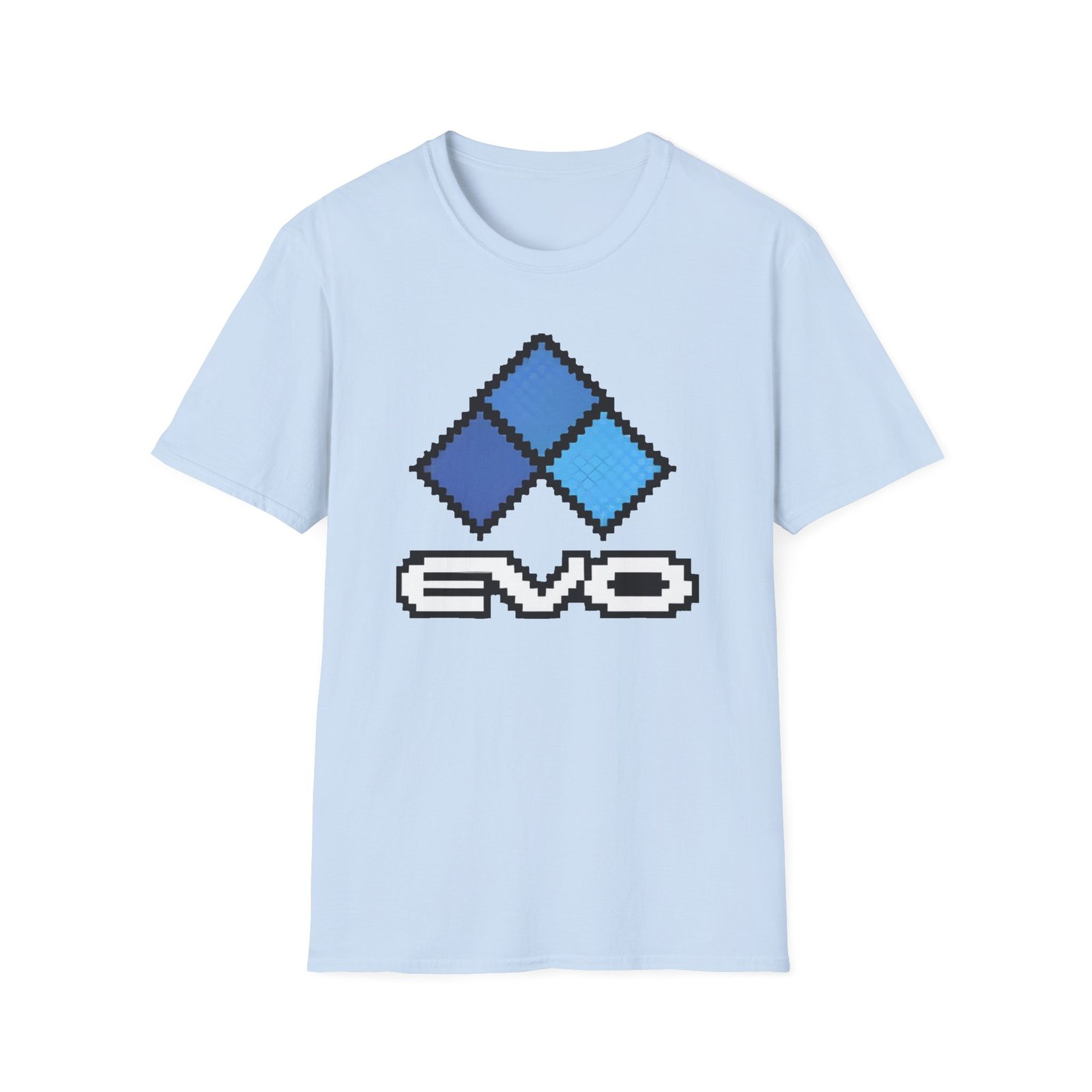 Evo 8 Bit Logo Returns Unisex Softstyle T-Shirt