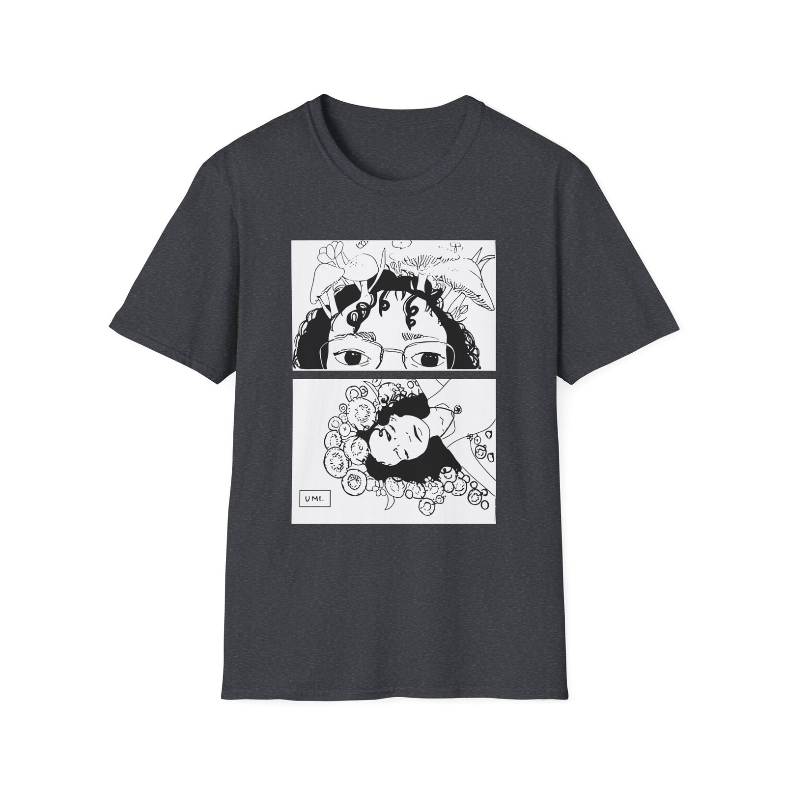 Umi Drawing Unisex Softstyle T-Shirt