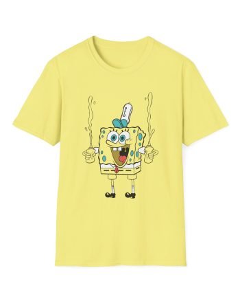 Spongebob Mustard Unisex Softstyle T-Shirt