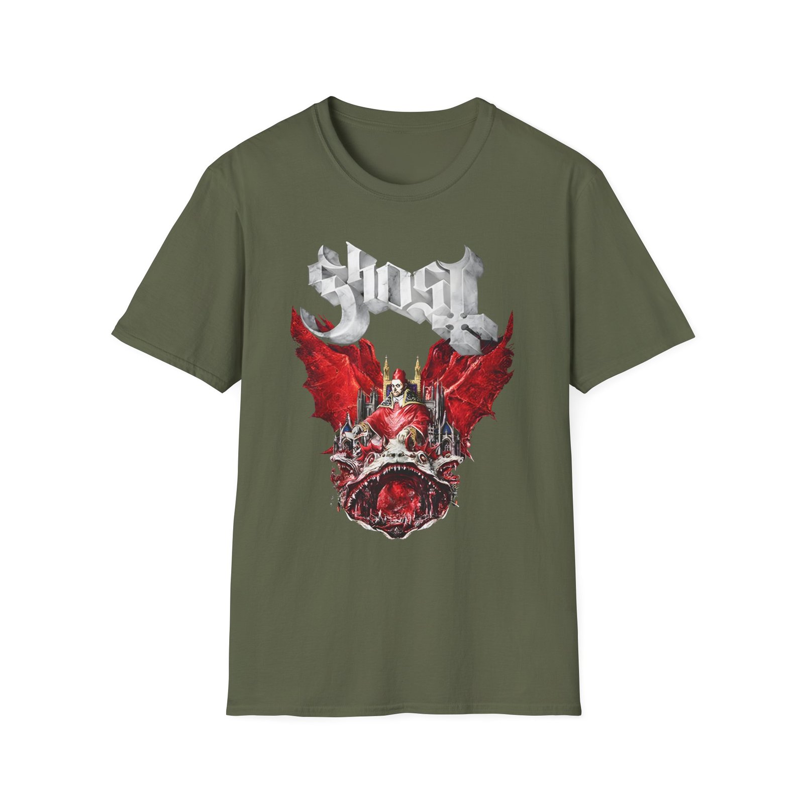 Ghost Band Prequelle Unisex Softstyle T-Shirt
