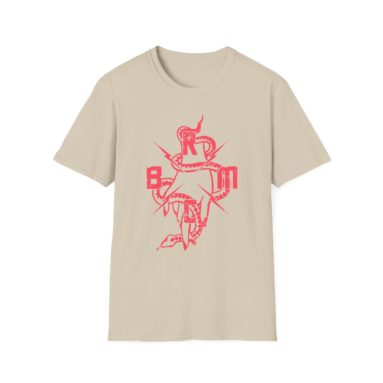 B.R.M.C. SNAKE HAND Unisex Softstyle T-Shirt