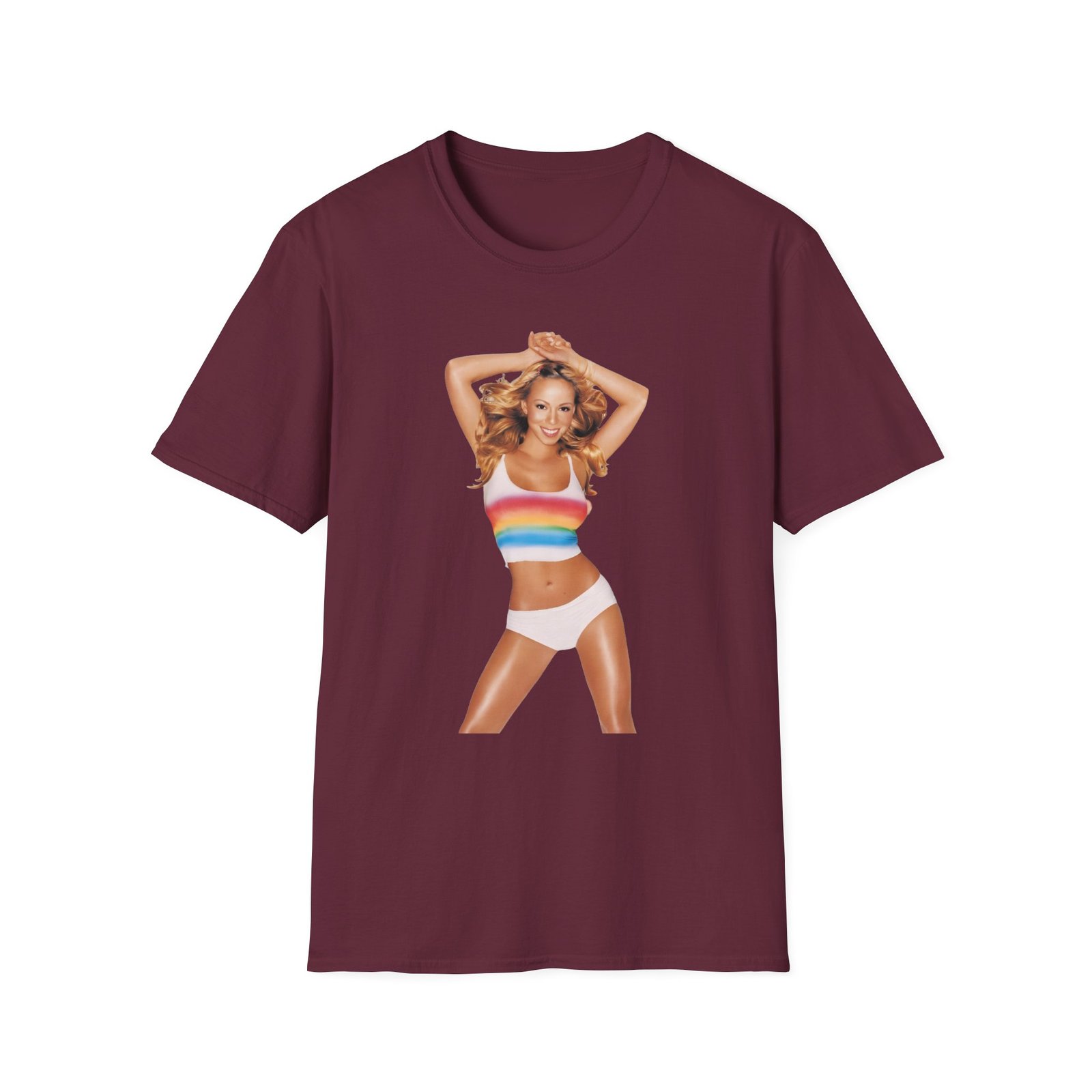 Mariah Carey Rainbow Unisex Softstyle T-Shirt