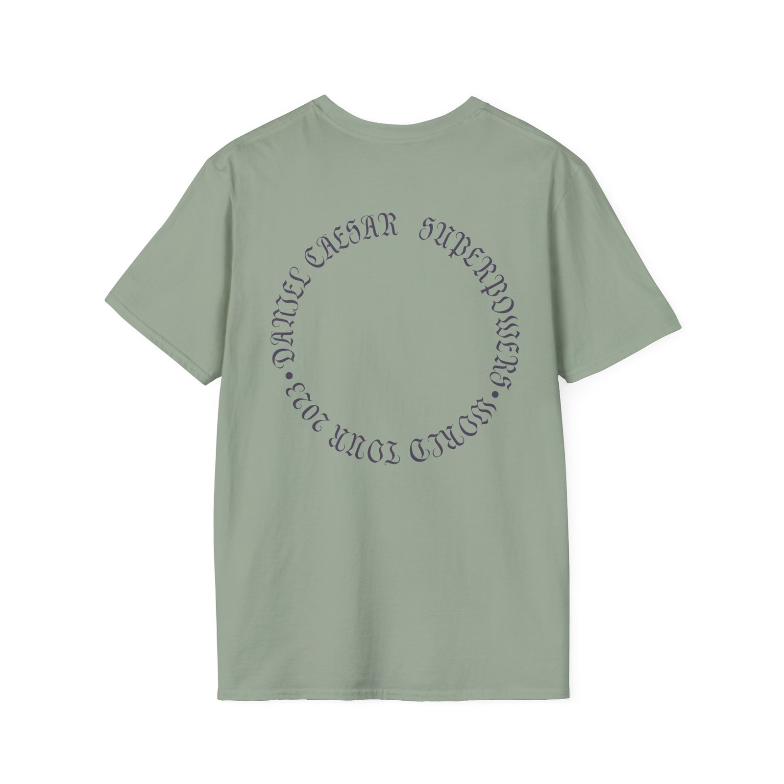 Daniel Caesar Superpowers World Tour Unisex Softstyle T-Shirt