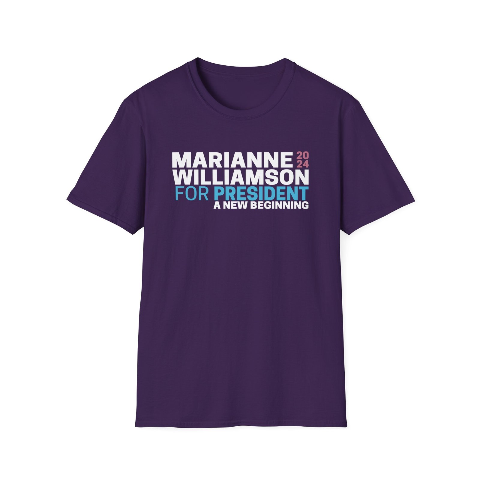 Marianne Williamson for President 2024 Unisex Softstyle T-Shirt
