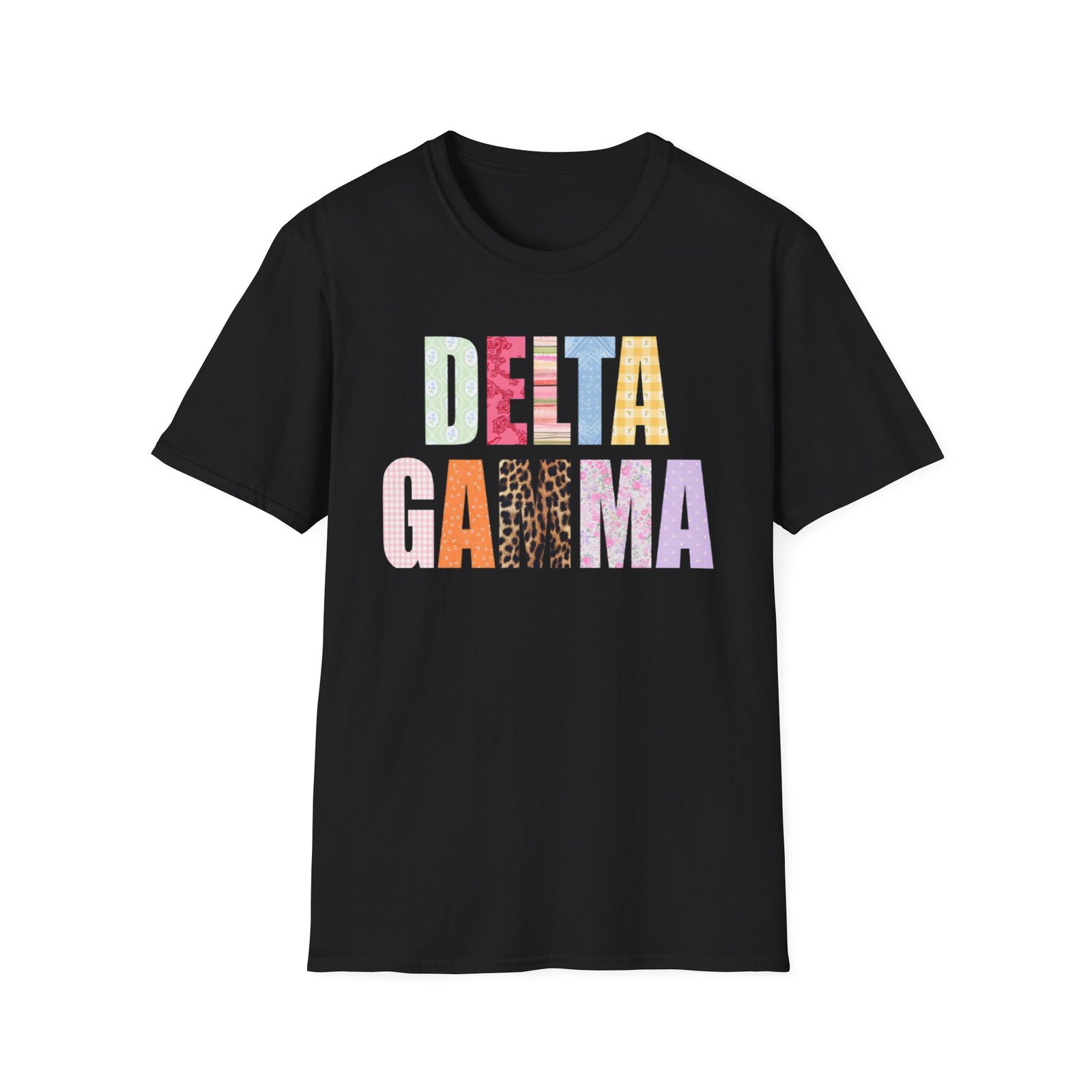 Delta Gamma Scrapbook Sorority Unisex Softstyle T-Shirt