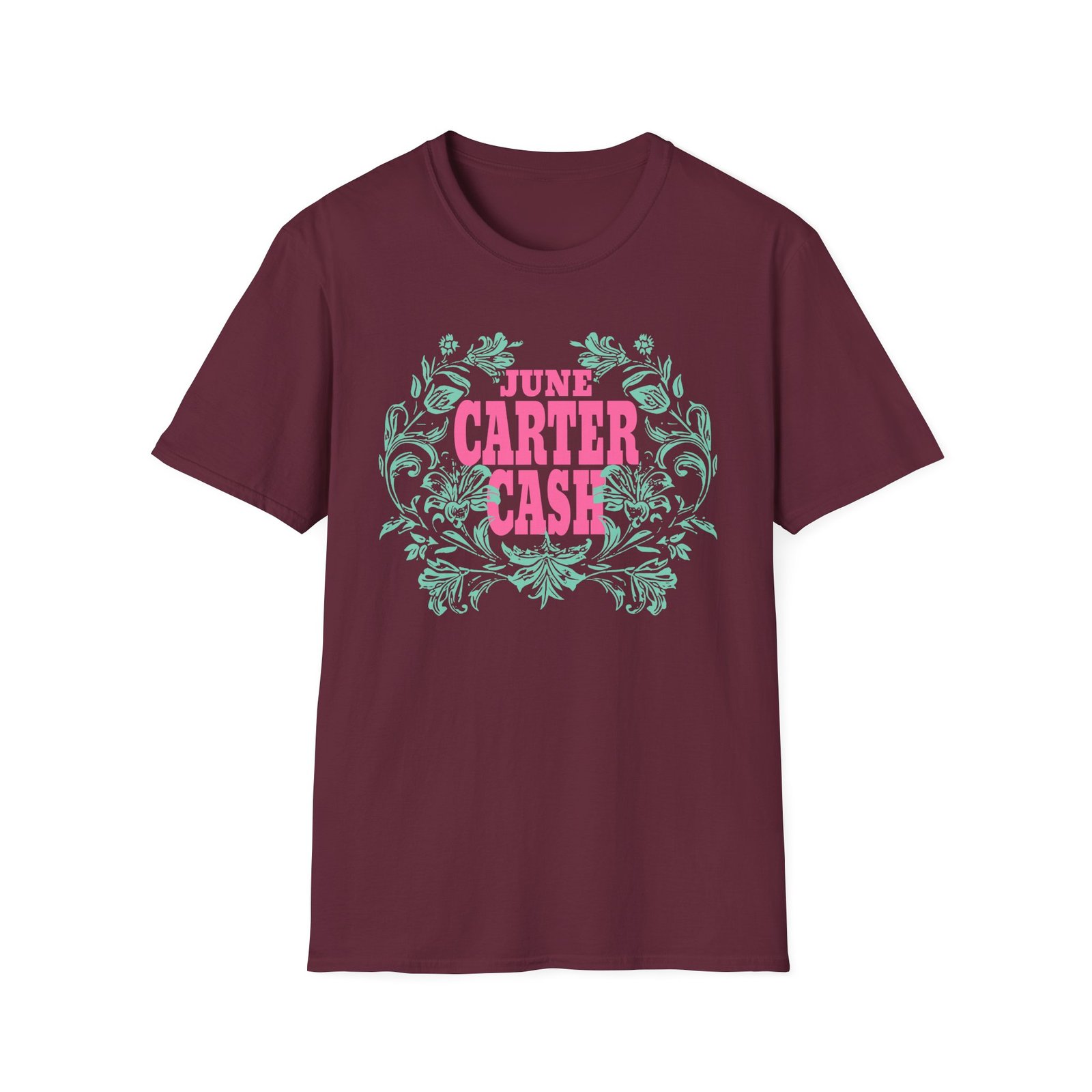 Johnny Cash June Carter Cash Logo Unisex Softstyle T-Shirt