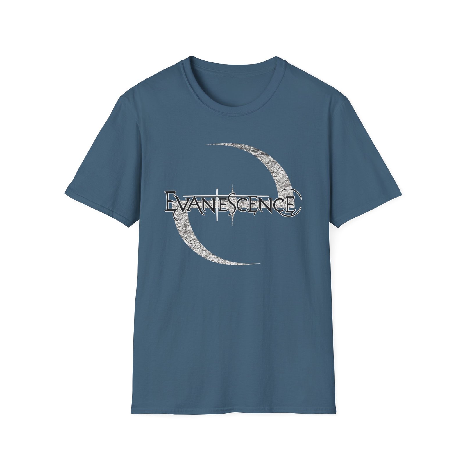 Evanescence Distressed Logo Unisex Softstyle T-Shirt