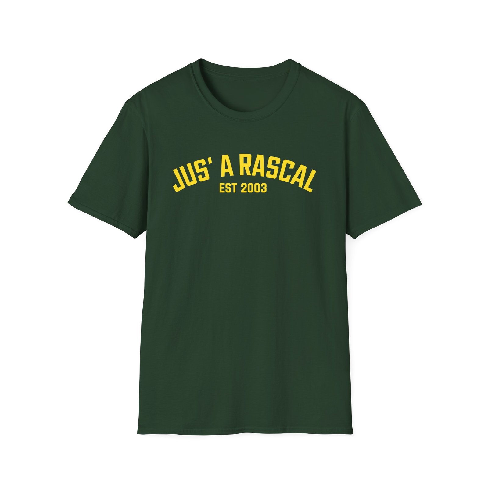 Dizzee Rascal Jus' a Rascal Unisex Softstyle T-Shirt