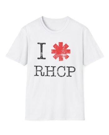 Red Hot Chili Peppers I Heart Rhcp Unisex Softstyle T-Shirt