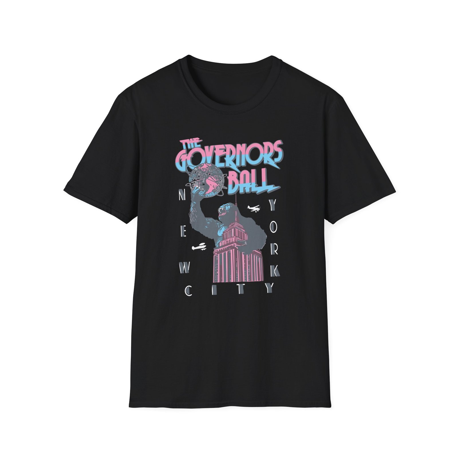 Gov Ball King Kong Unisex Softstyle T-Shirt