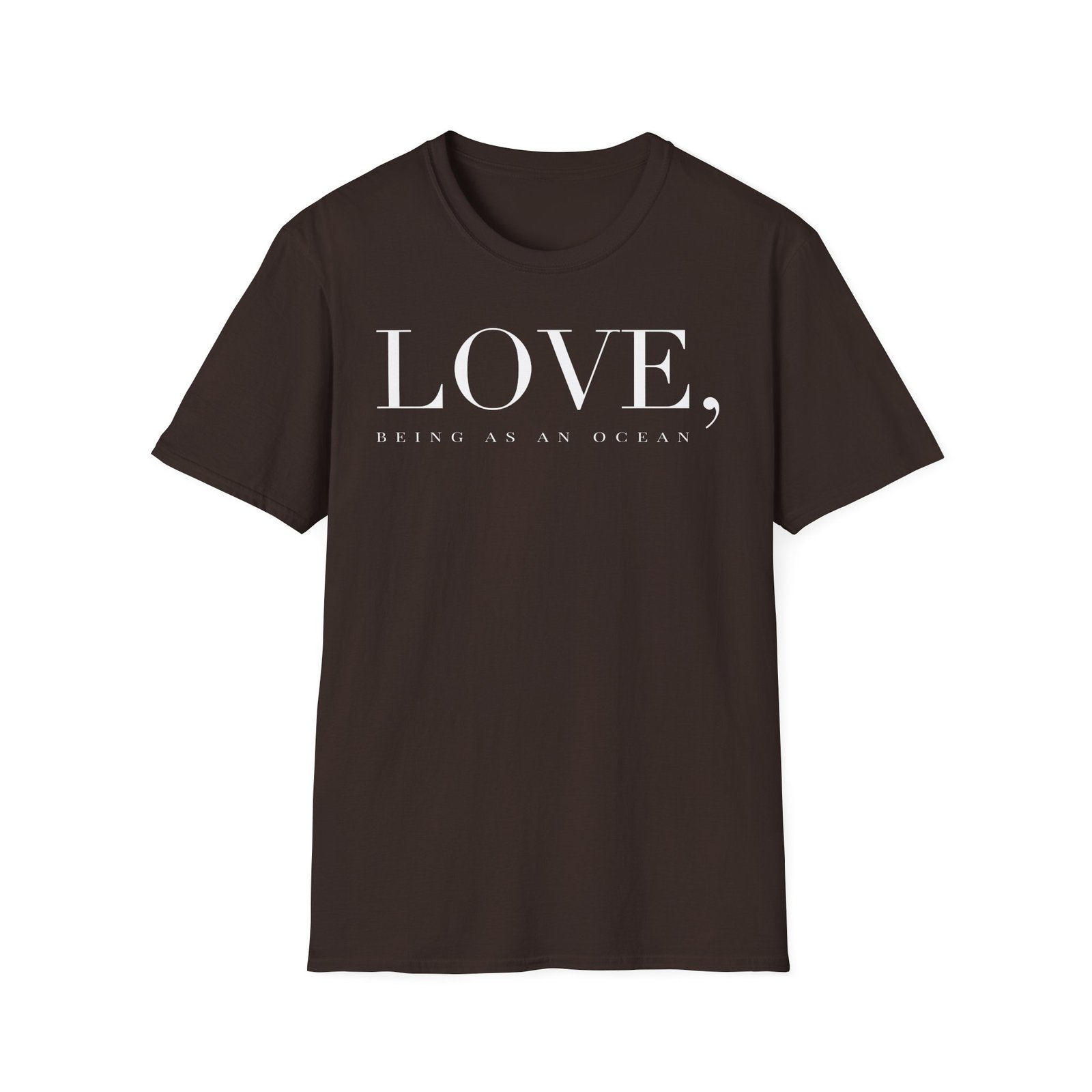 Being as an Ocean Love Unisex Softstyle T-Shirt
