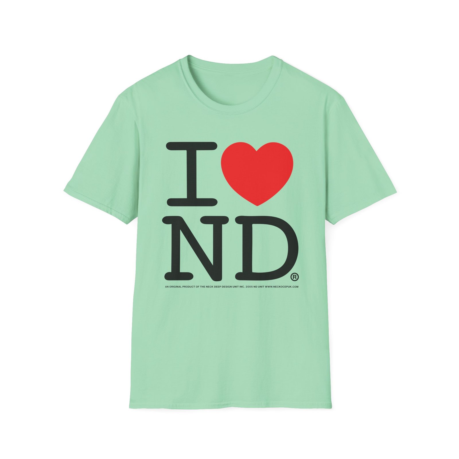 Neck Deep I <3 ND Unisex Softstyle T-Shirt