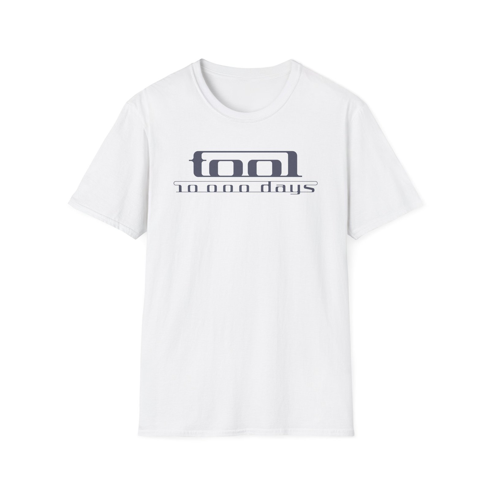 Tool 10,000 Days Logo Unisex Softstyle T-Shirt