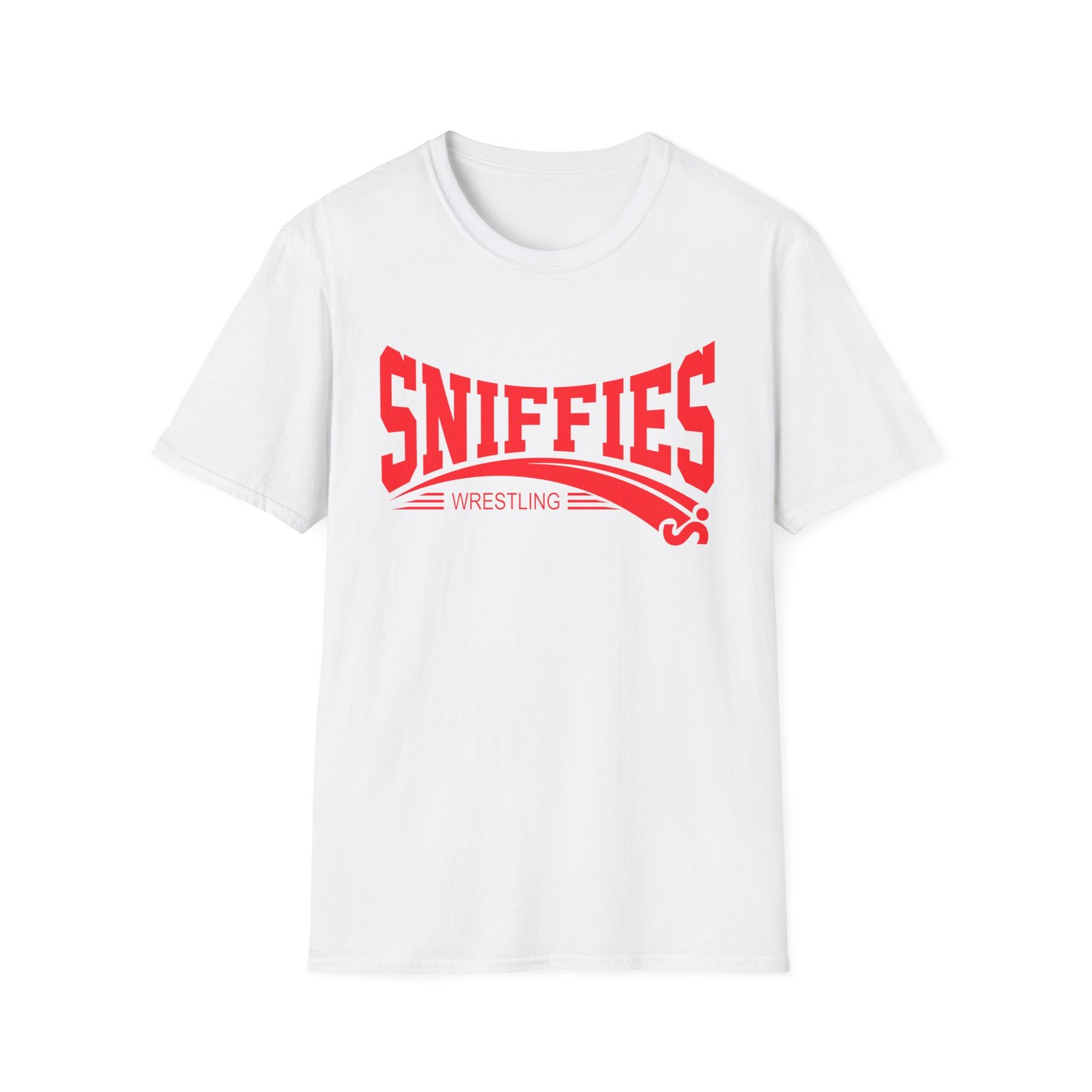 Sniffies Wrestling Box Unisex Softstyle T-Shirt