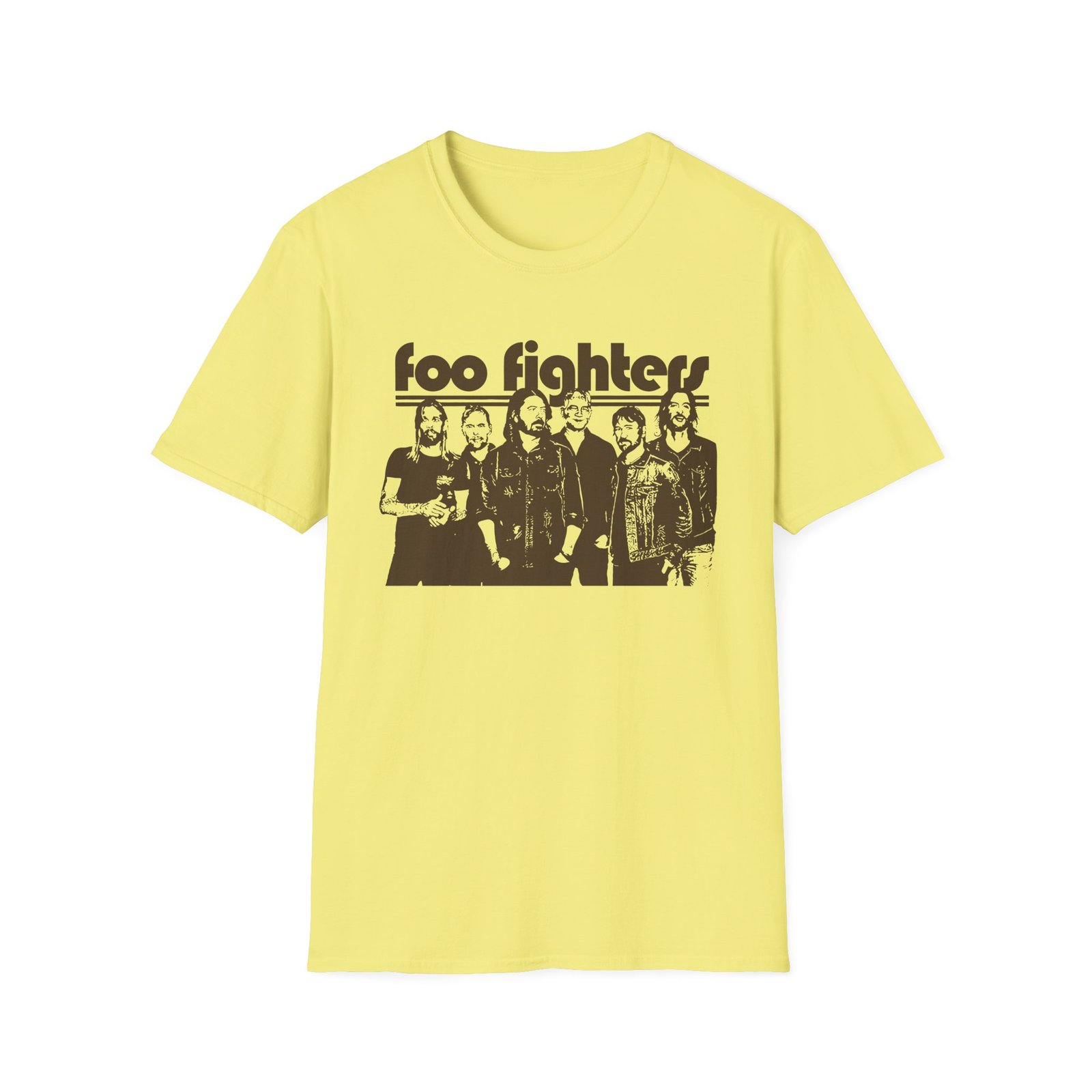Foo Fighters Retro Vibes Unisex Softstyle T-Shirt