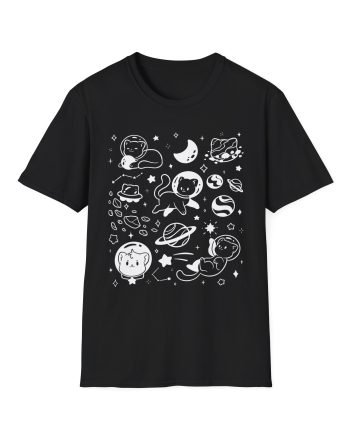 Shubble Space Cats Unisex Softstyle T-Shirt