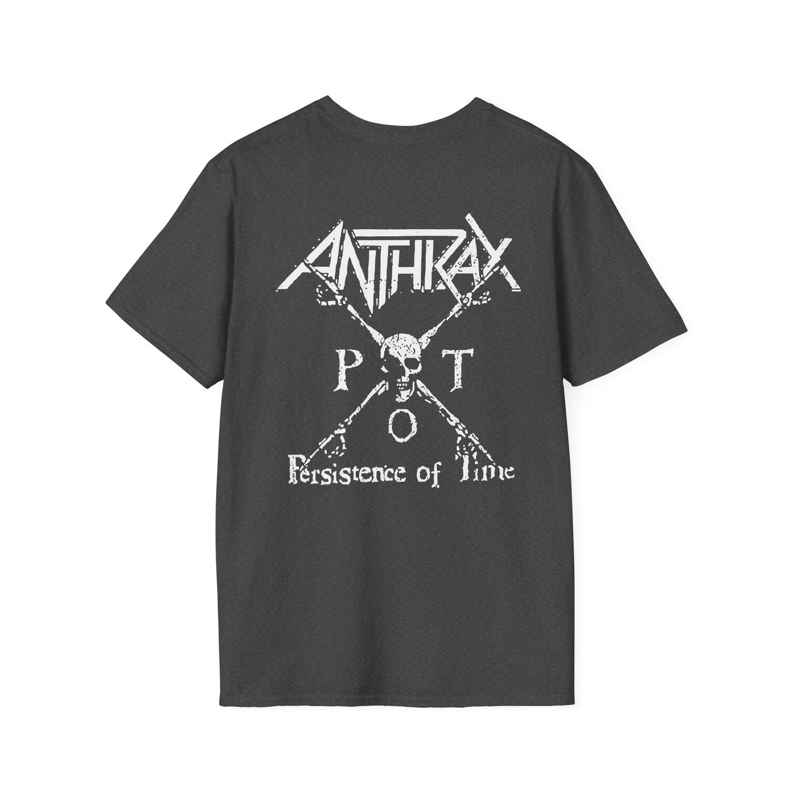 Anthrax Broken Clock Unisex Softstyle T-Shirt