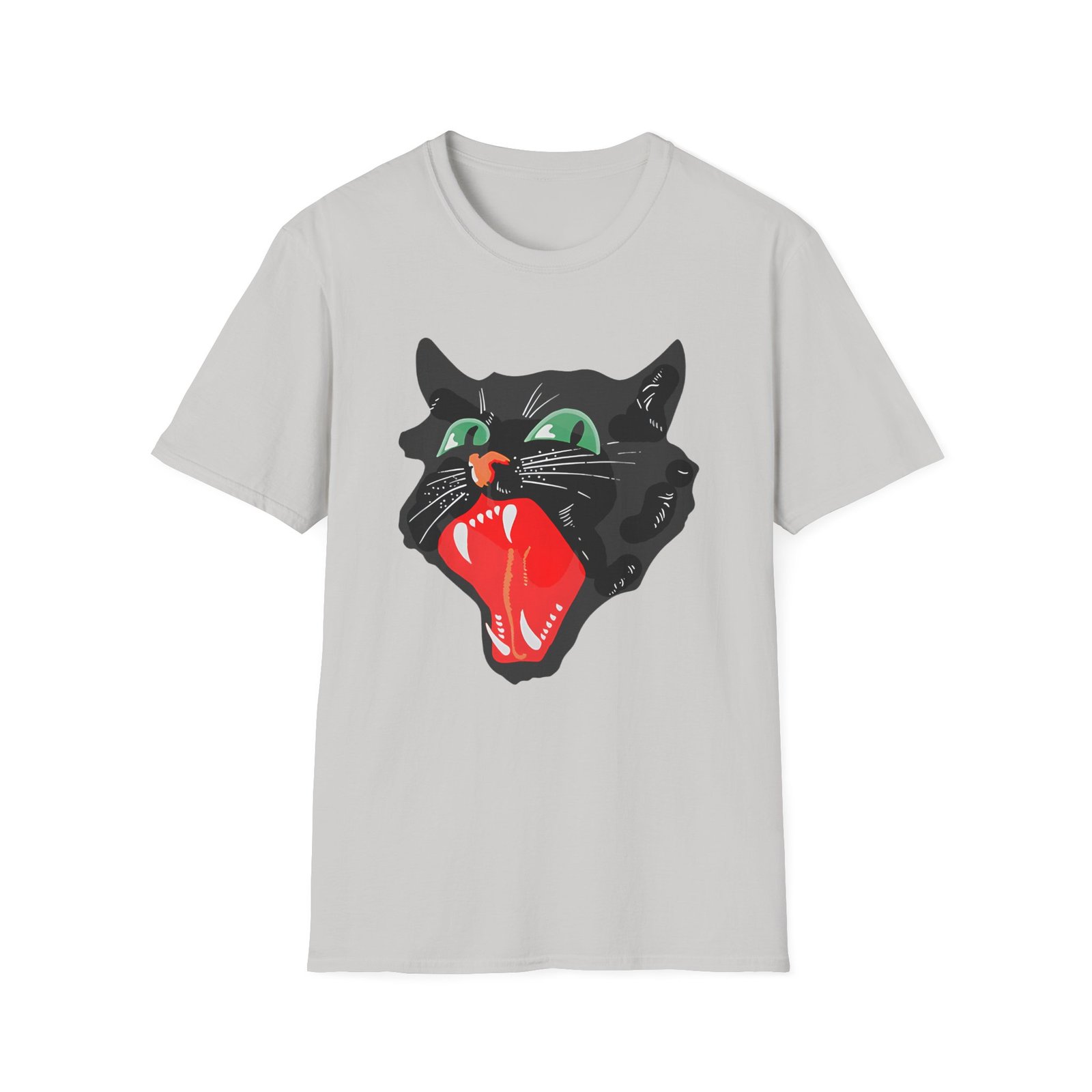 Deathwish Black Cat unisex softstyle t-shirt