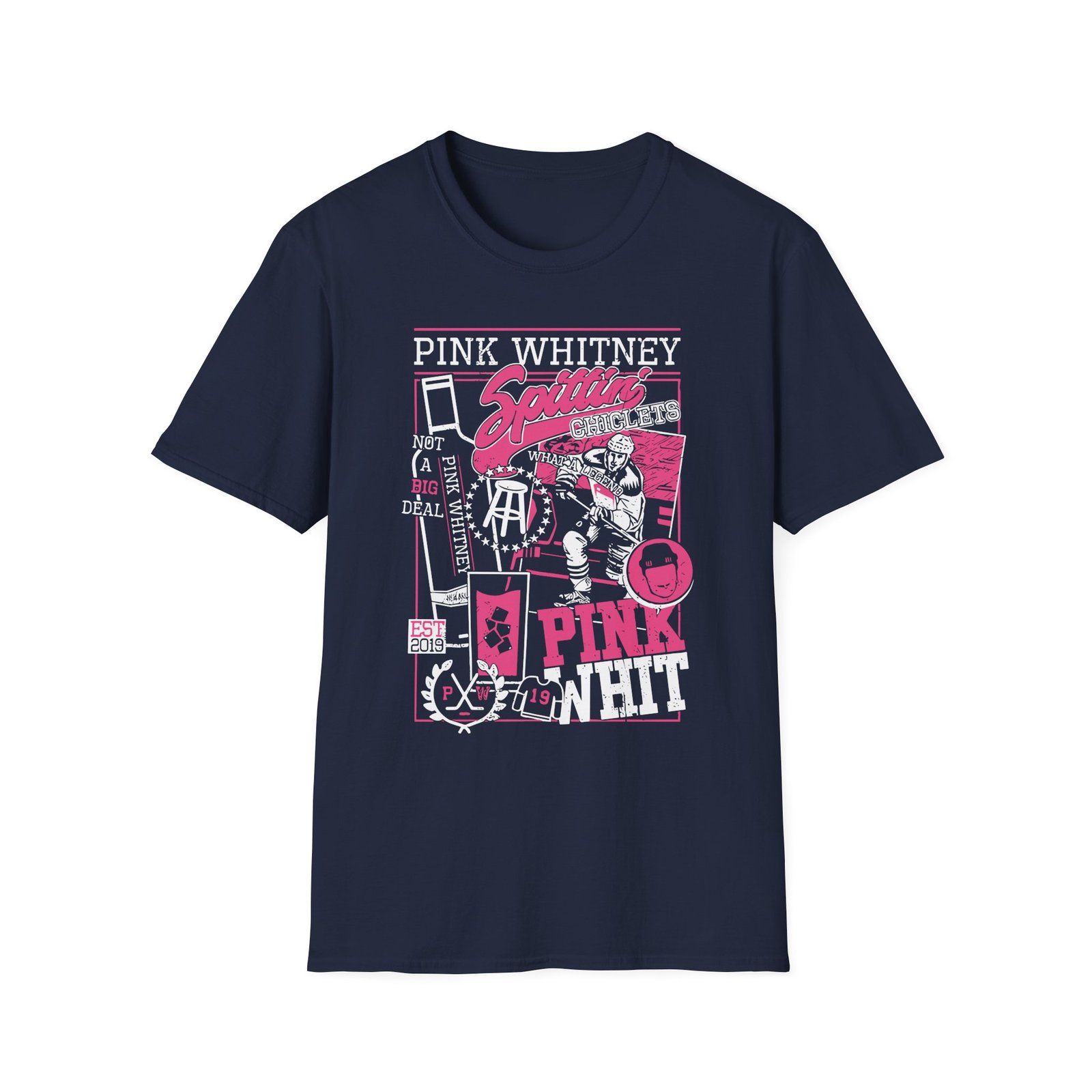 Spittin Chiclets Pink Whitney Unisex Softstyle T-Shirt