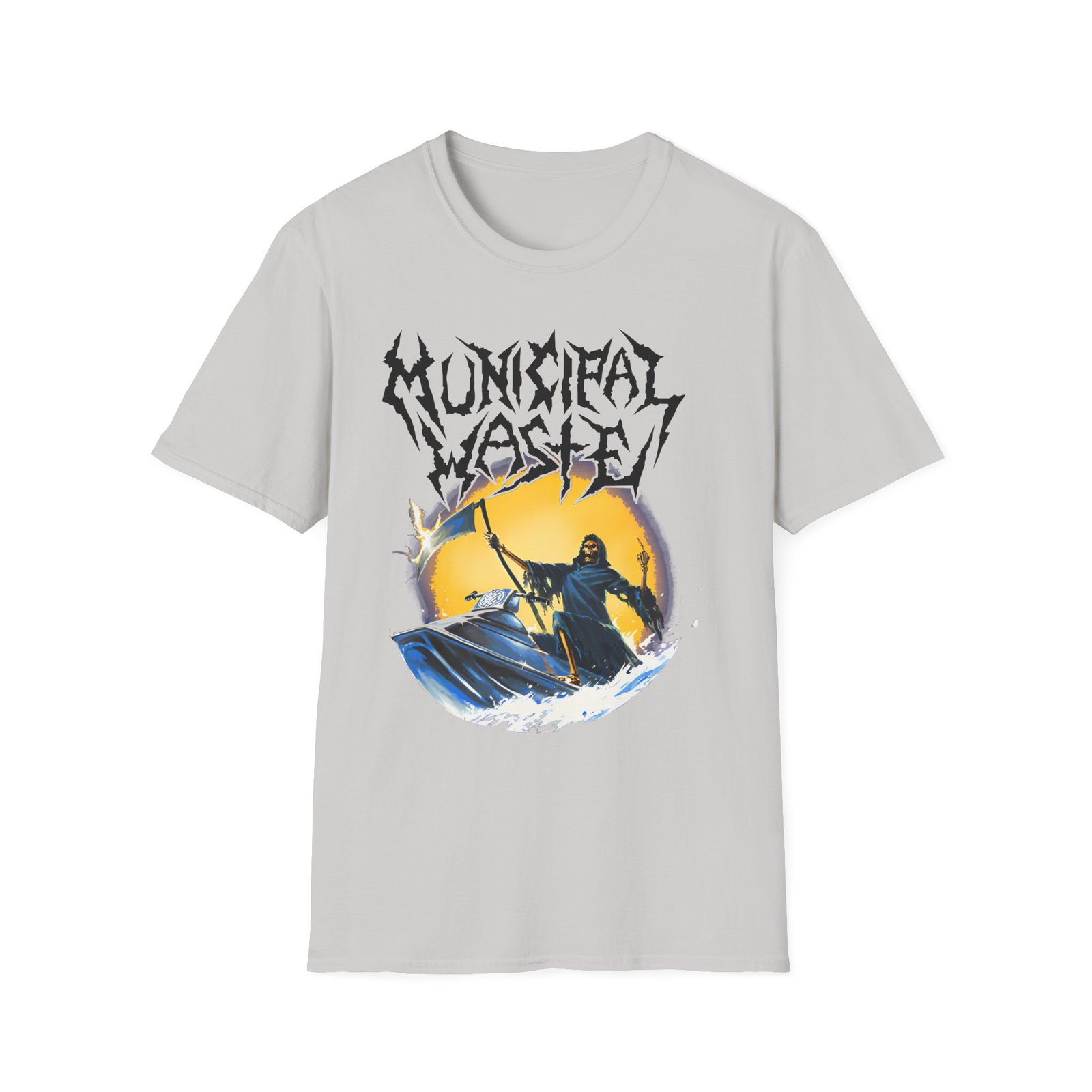 Municipal Waste Jet Ski Death Unisex Softstyle T-Shirt