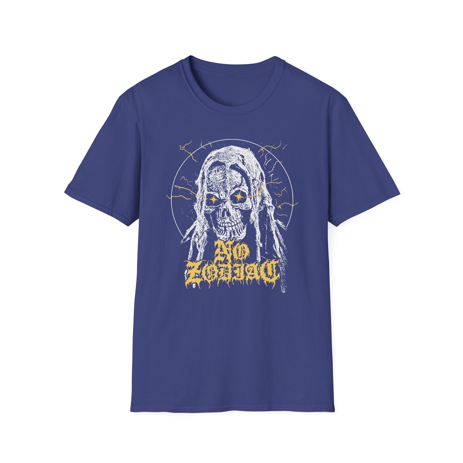 No Zodiac Electric Unisex Softstyle T-Shirt