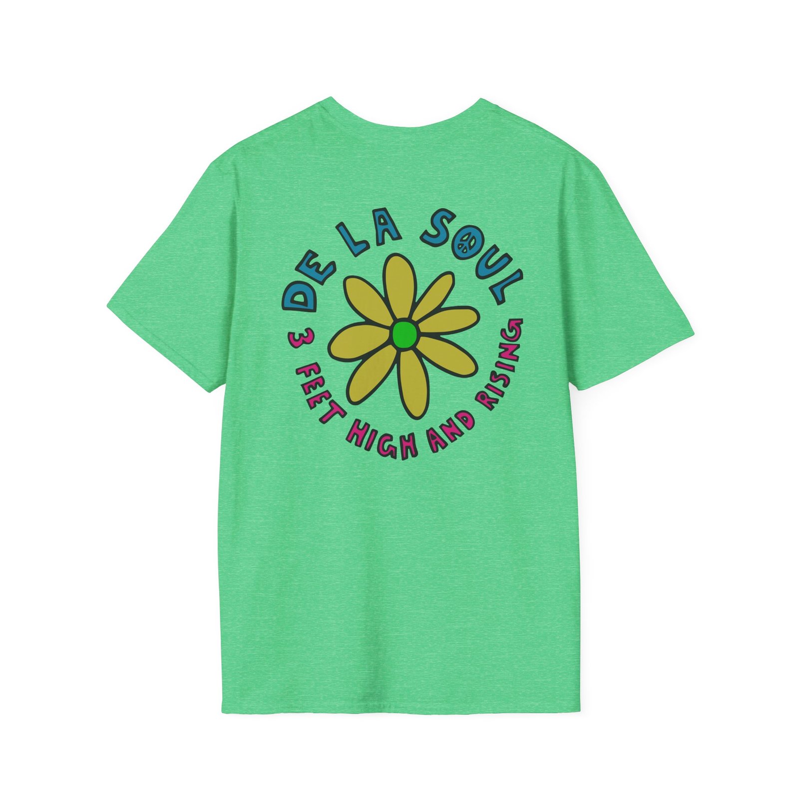 De La Soul 3 Feet High and Rising Unisex Softstyle T-Shirt