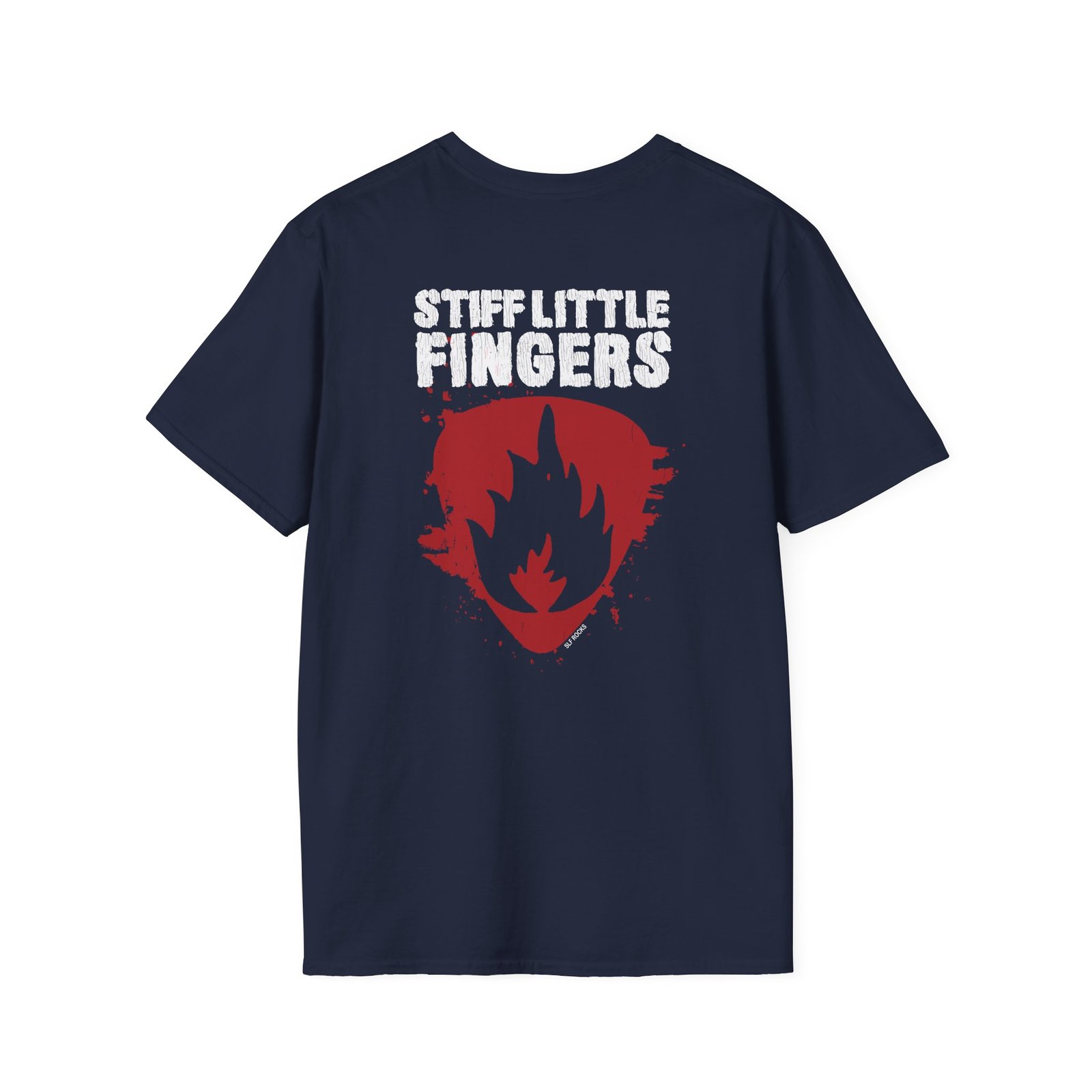 Stiff Little Fingers Plectrum Unisex Softstyle T-Shirt