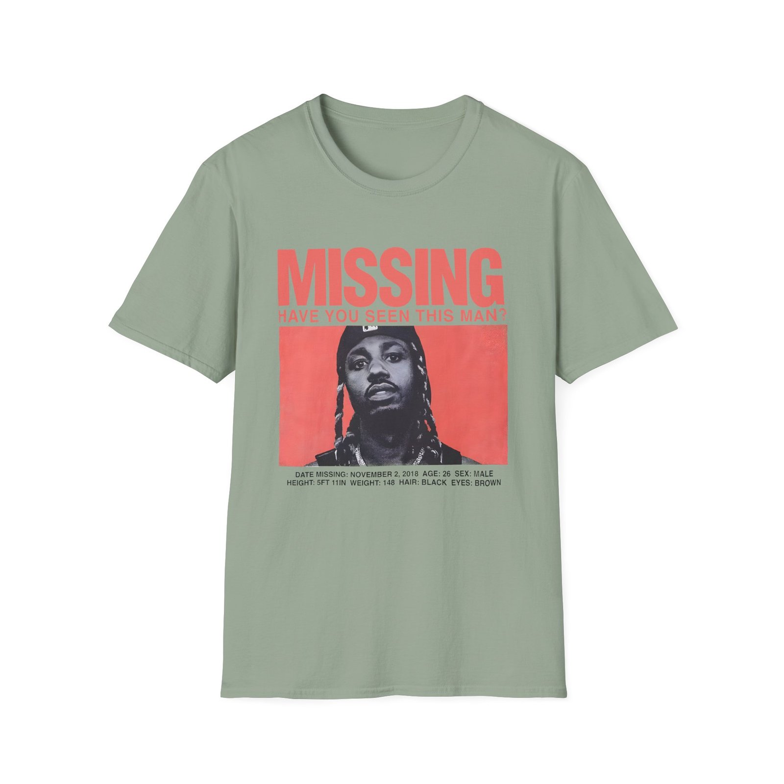 Metro Boomin Missing Poster Unisex Softstyle T-Shirt