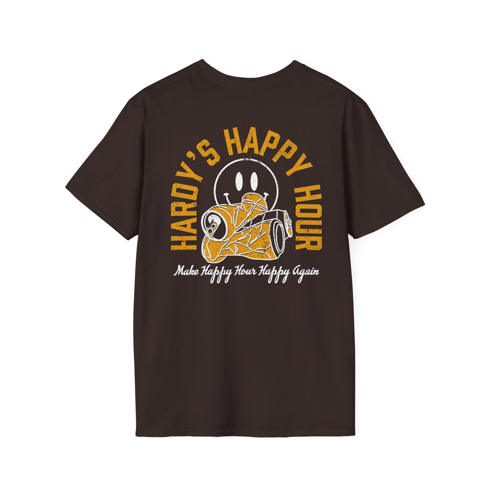 Hardy Happy Hour Unisex Softstyle T-Shirt