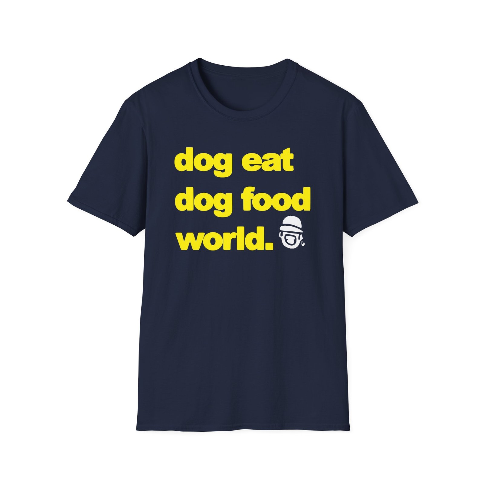 Dog Eat Dog Food World Unisex Softstyle T-Shirt