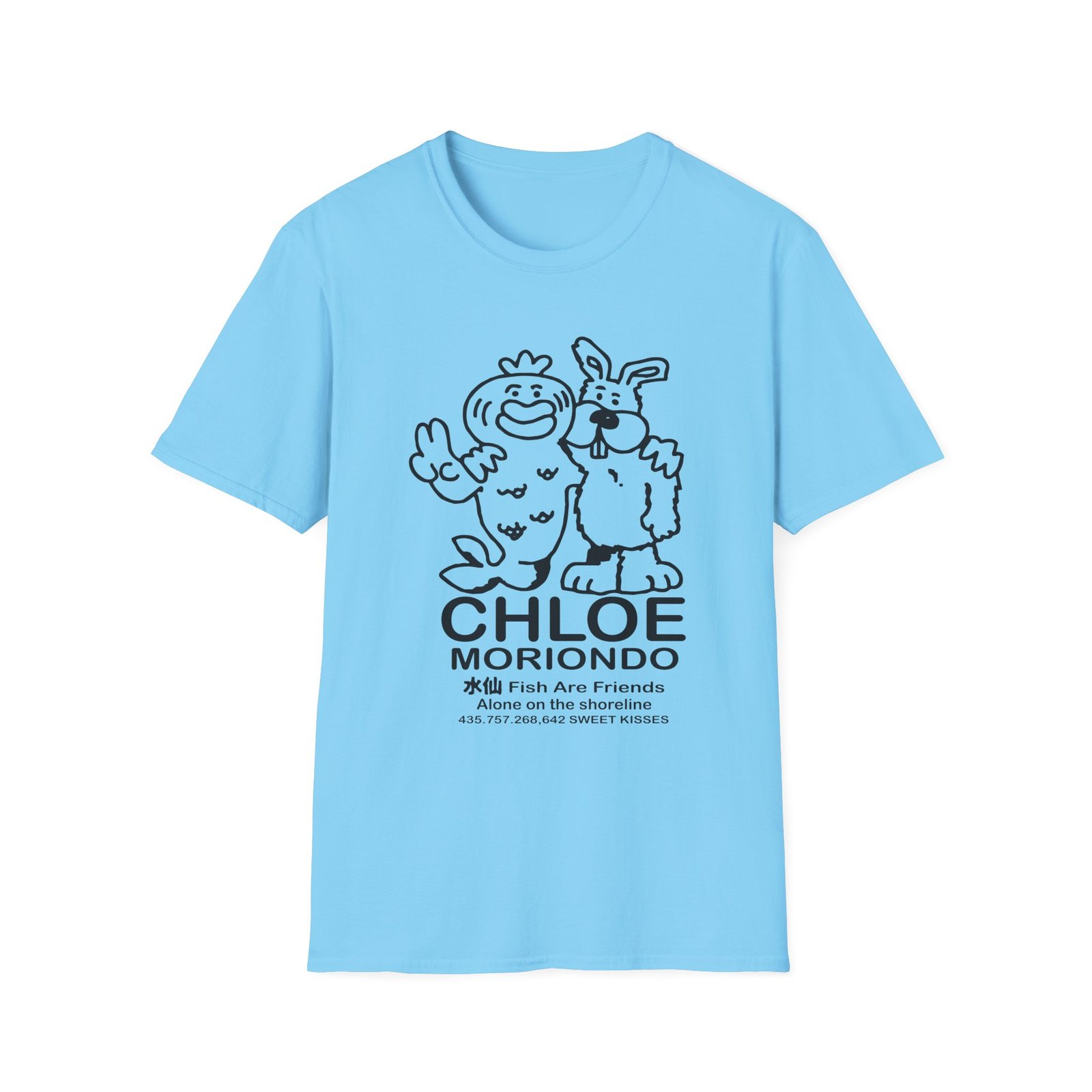 Chloe Moriondo Fish Are Friends Unisex Softstyle T-Shirt