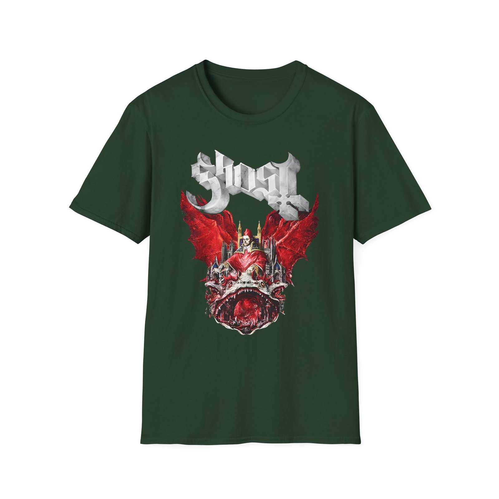 Ghost Band Prequelle Unisex Softstyle T-Shirt
