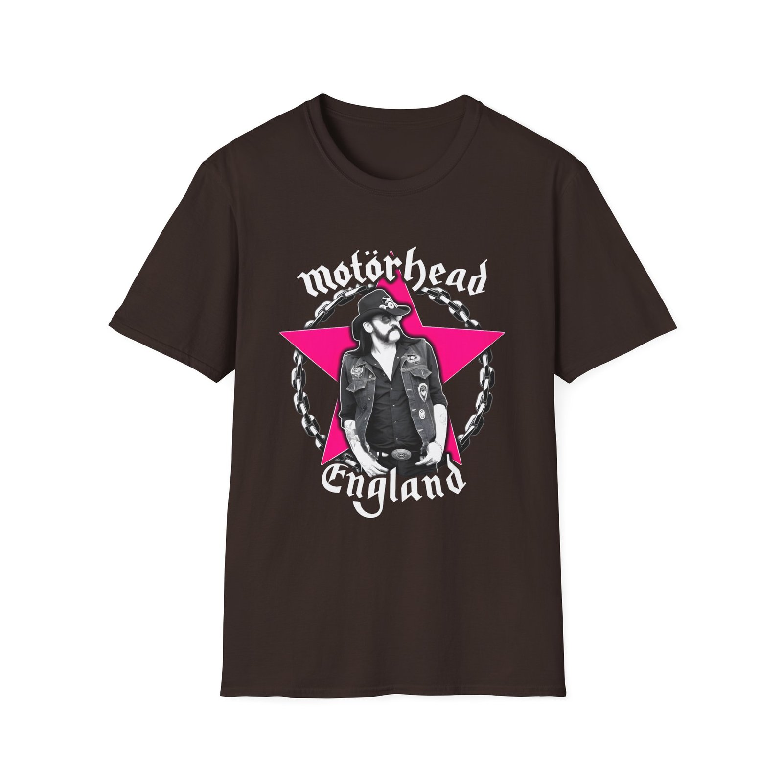 Motorhead Lemmy Star Unisex Softstyle T-Shirt