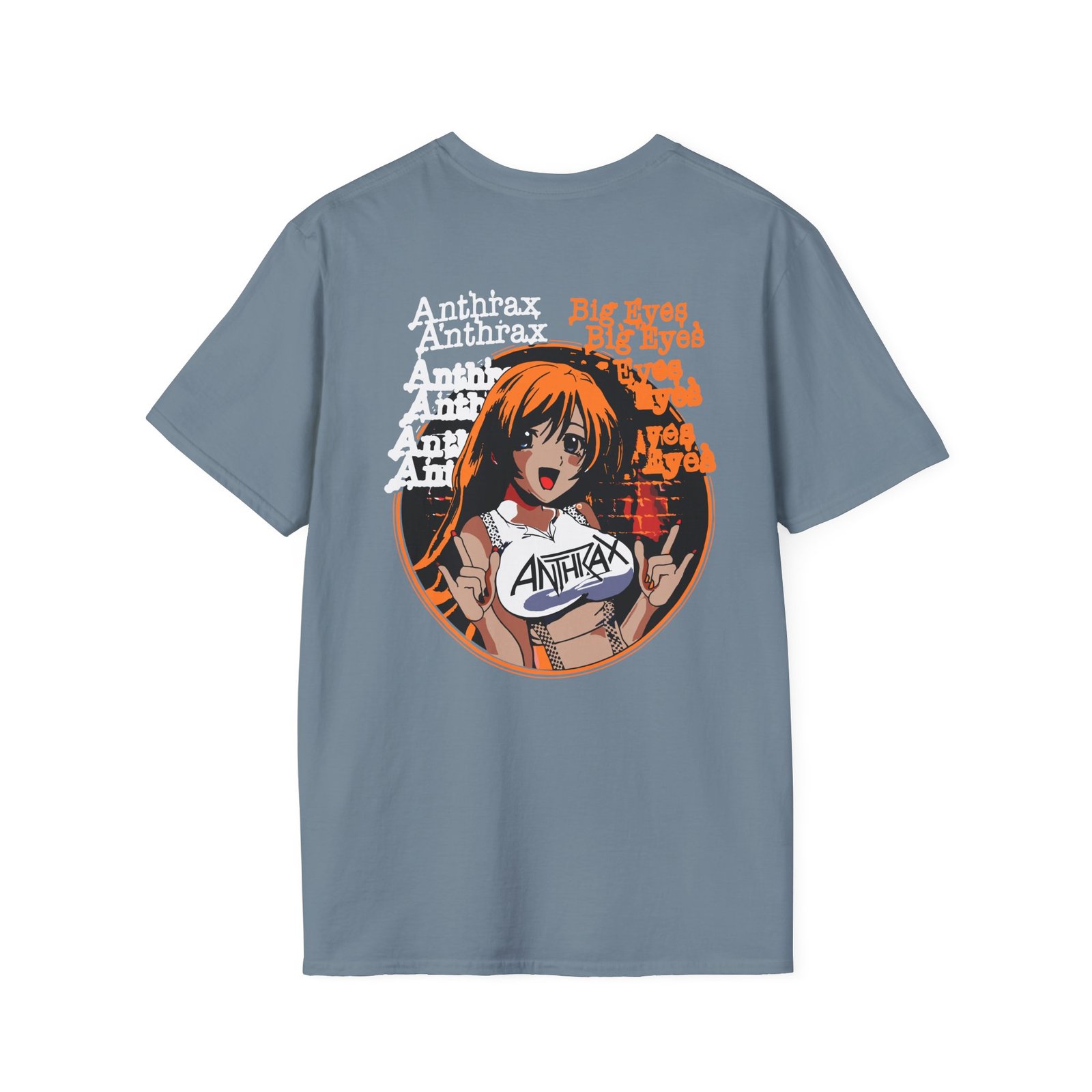 Anthrax Big Eyes Unisex Softstyle T-Shirt