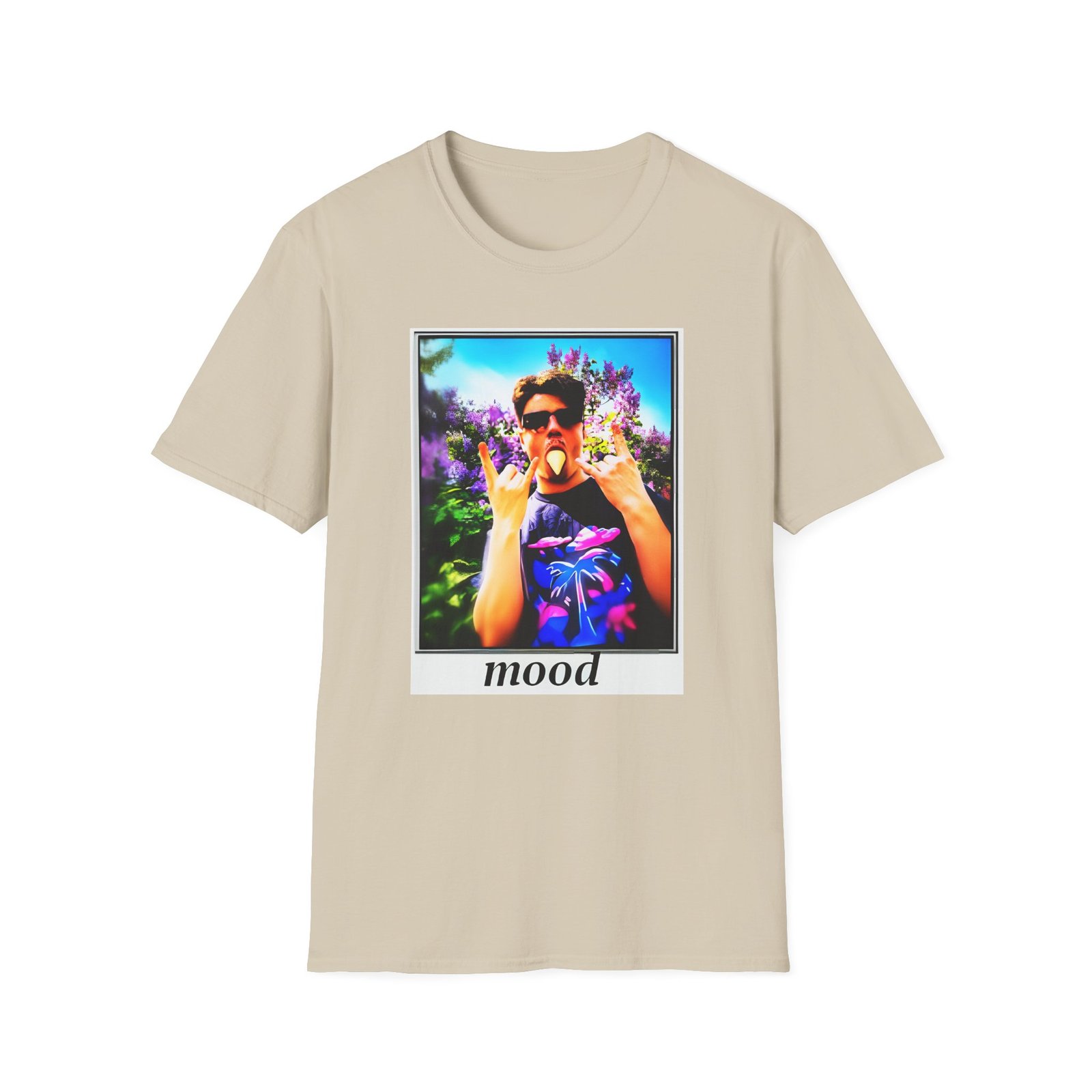 Papaplatte Mood Unisex Softstyle T-Shirt