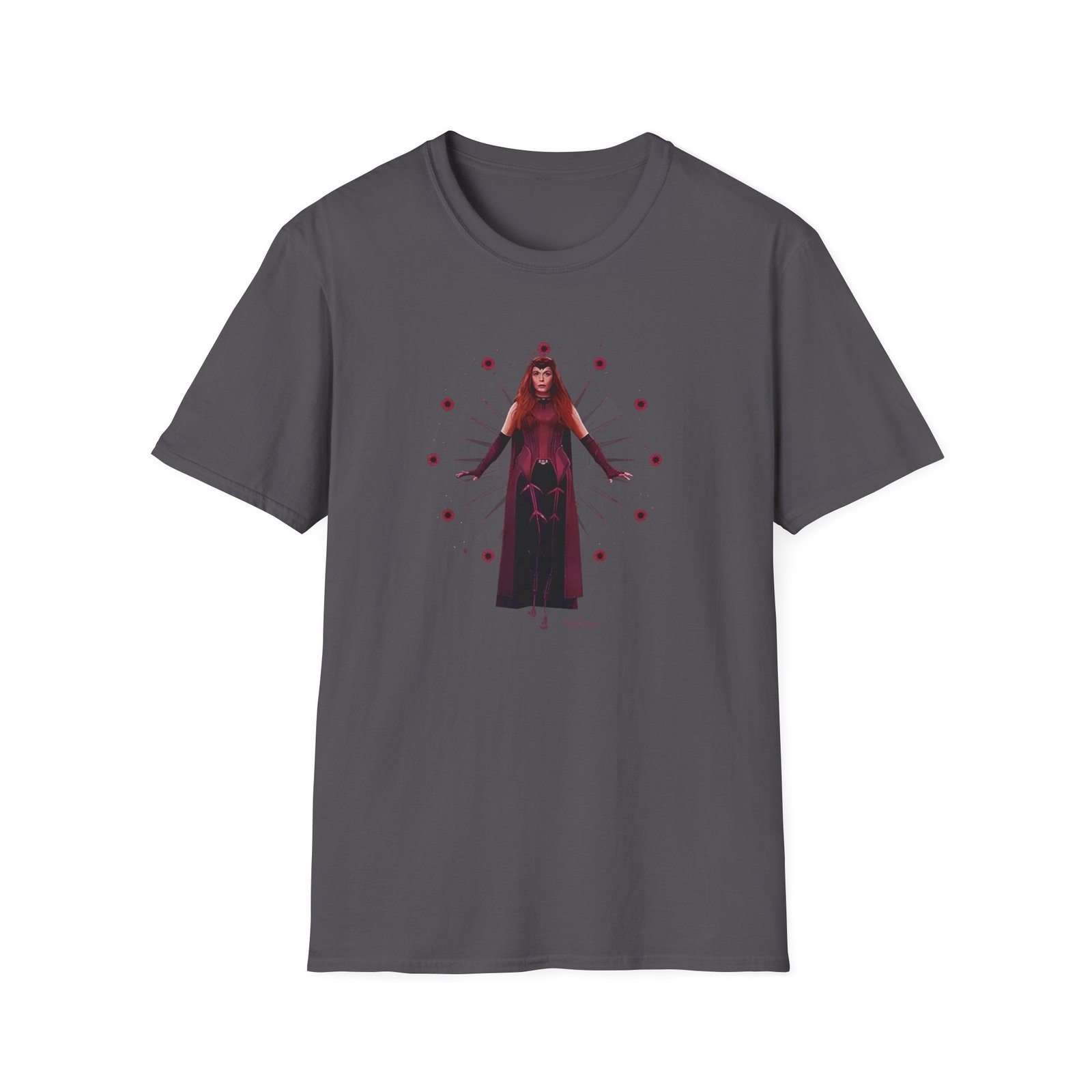 Marvel Wandavision Scarlet Witch Big & Tall Unisex Softstyle T-Shirt