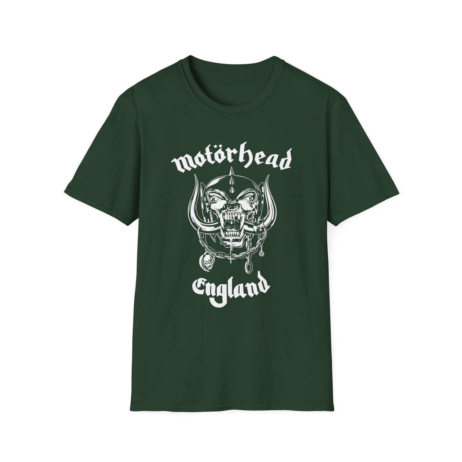 Motorhead England Lounge Unisex Softstyle T-Shirt