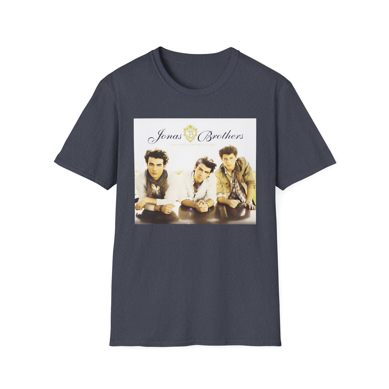 Jonas Brothers Lines Vines & Trying Times Unisex Softstyle T-Shirt