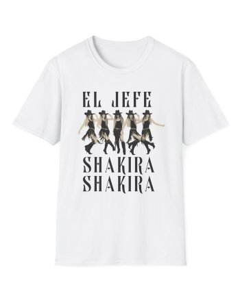 Shakira El Jefe Dancer Unisex Softstyle T-Shirt