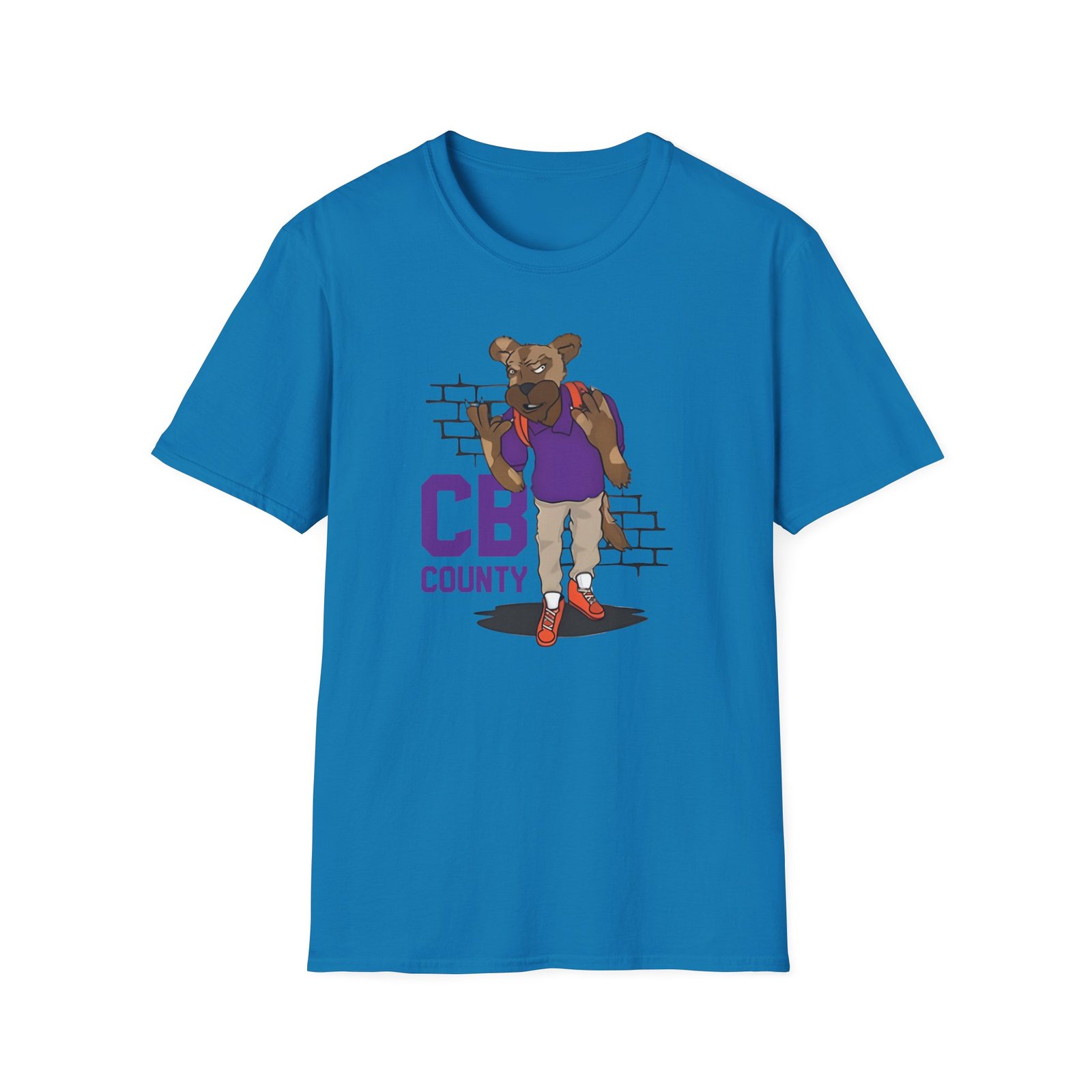 Lamar Jackson The Prodigy Cb County Unisex Softstyle T-Shirt