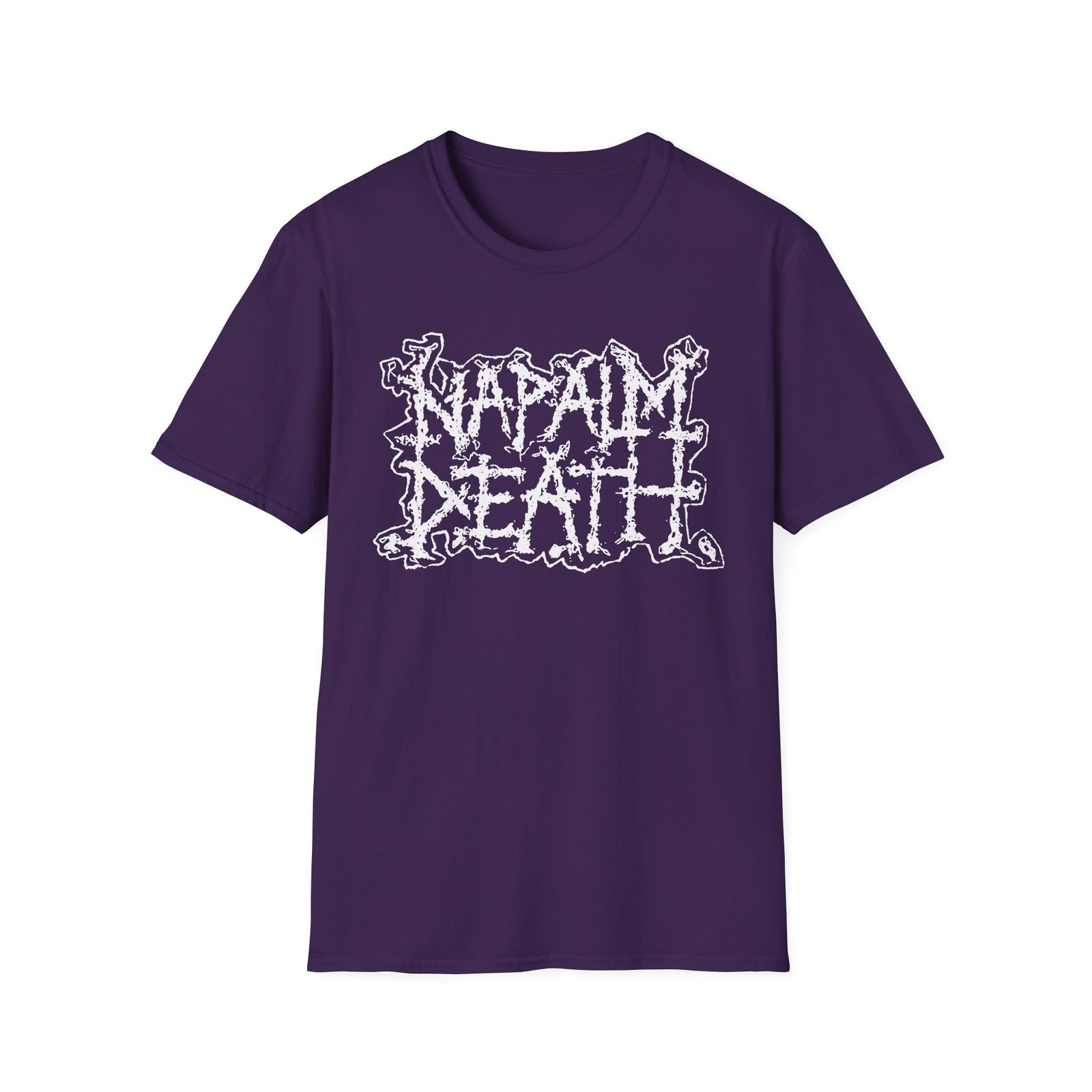 Napalm Death Logo Unisex Softstyle T-Shirt