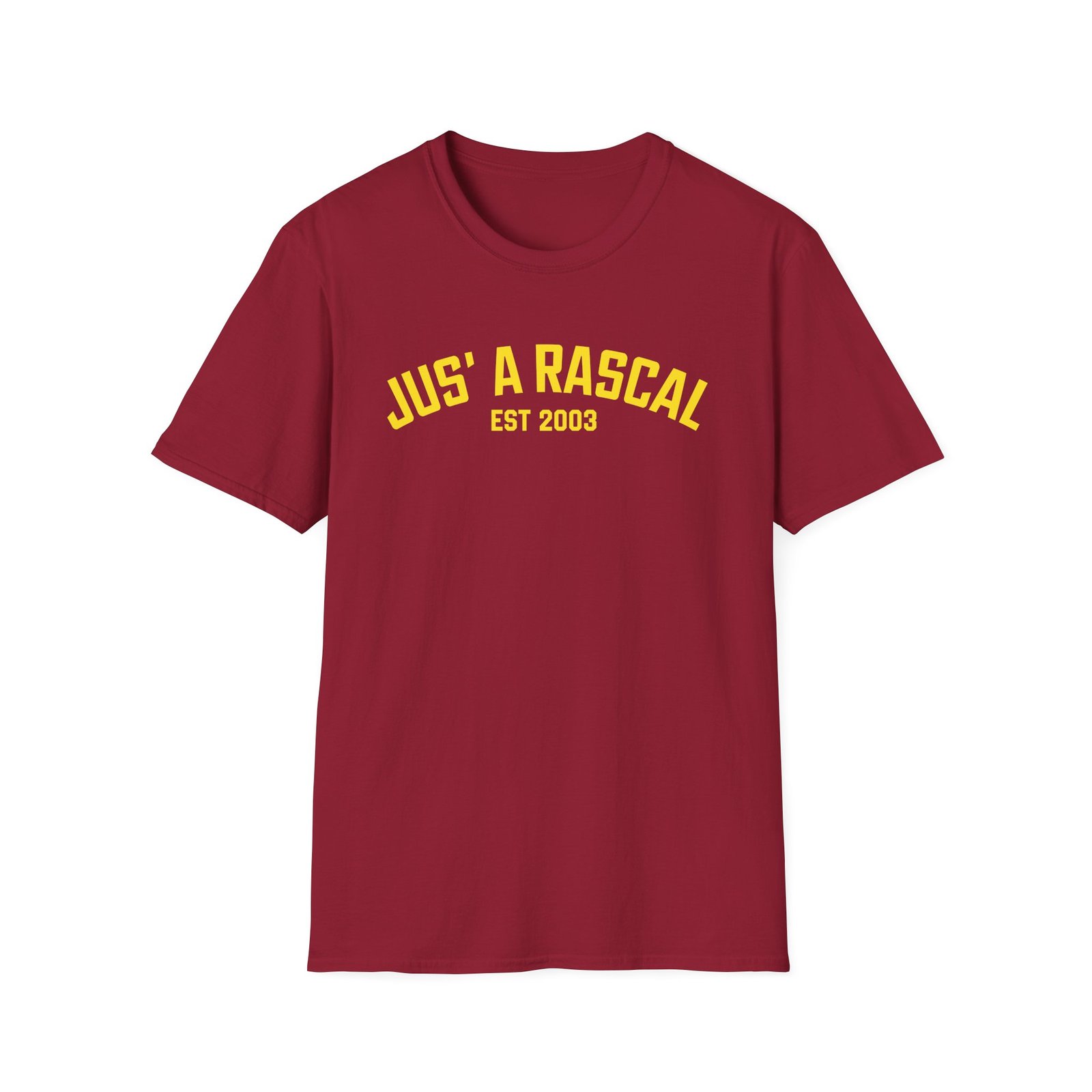 Dizzee Rascal Jus' a Rascal Unisex Softstyle T-Shirt