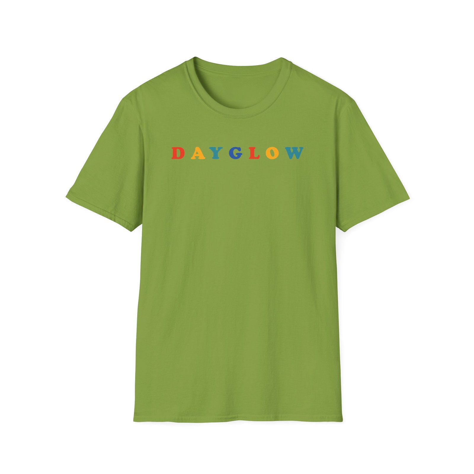 Dayglow Rainbow Logo Unisex Softstyle T-Shirt