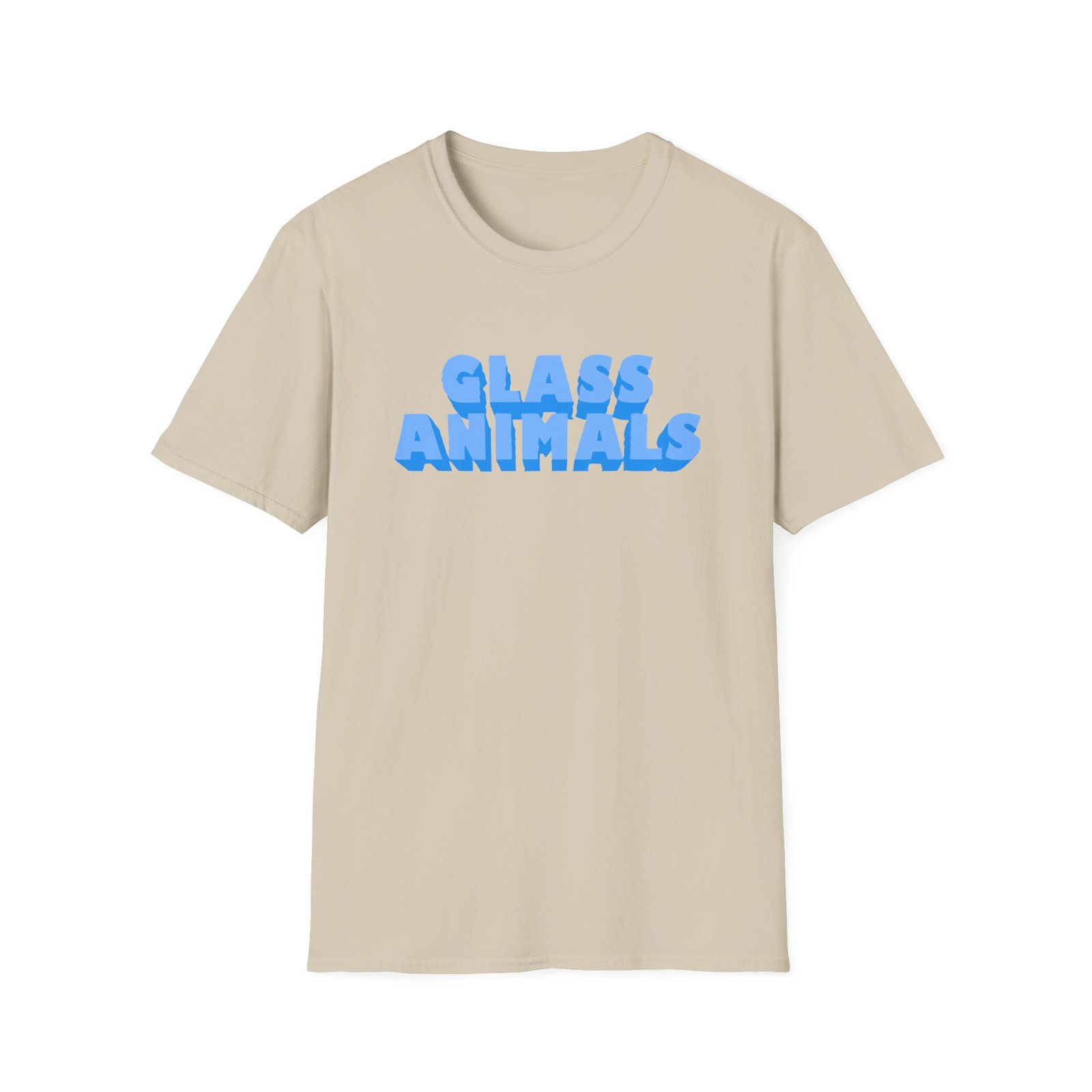 Glass Animals Wavey Logo Unisex Softstyle T-Shirt