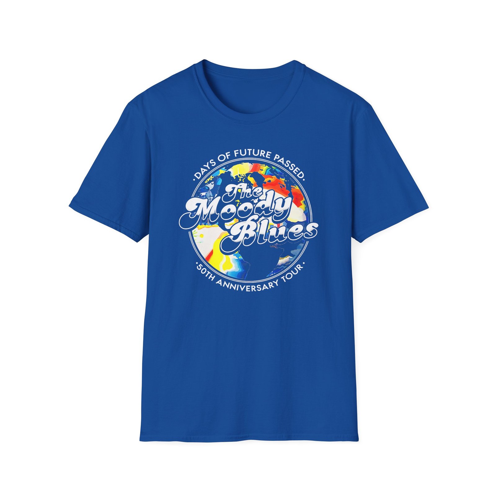 The Moody Blues Every Good Boy Deserves Favour" 50th Anniversary unisex softstyle t-shirt