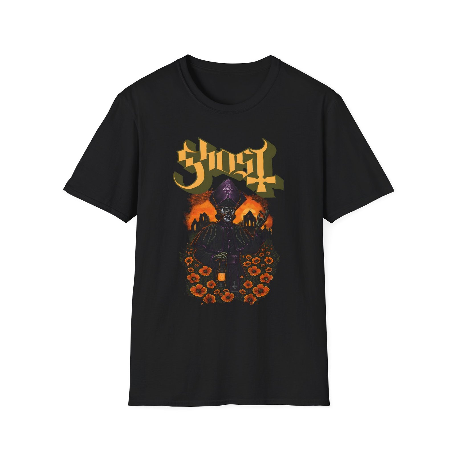 Ghost Band Peacefield Unisex Softstyle T-Shirt